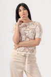 T-shirt in pizzo trasparente - Blusa KORULAX Kocca