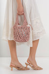 Bolso de mano de macramé - Bolso REZZAX
