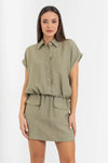 Camicia over a maniche corte - Camicia CATHRINEX