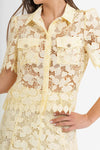 Camicia cropped pizzo - Camicia LATHINX