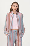 Chic multicoloured striped blouse - Shirt A Righe ERBERX