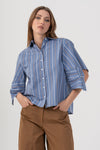Camicia a righe strutturata - Camicia CHICX Kocca