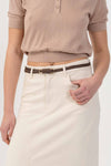 Simple rope effect belt - Belt INTRECCIOX