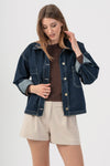Giacca denim over strutturata - Giubbino ESTIAX Kocca