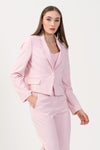 Giacca cropped con revers - GIACCA GIACOX-E