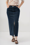 Gonna in denim con spacco - Gonna ATENAX Kocca