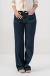 Pantaloni in denim wide-leg - Jeans AFRODITEX Kocca