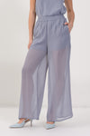 Pantaloni ampi see-through - PANTALONE FASHION HAMANX