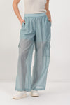 Pantaloni in tessuto leggero - PANTALONE FASHION PAMIX