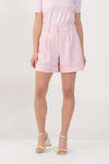 Shorts con pinces e doppio bottone - SHORT MIRTAX
