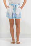 Pantalones cortos de algodón con estampado floral - Vestido RELLEWX