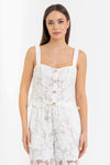 Top corsetto in pizzo - Top KEDRIONX