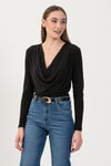 Maglia con drappeggio - T-SHIRT M/L MOREX